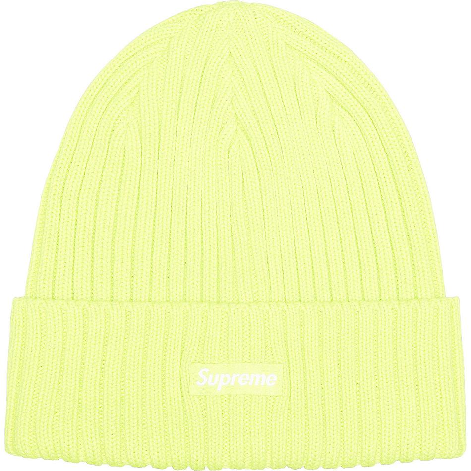 Yellow Supreme Overdyed Beanie Hats | Supreme 473LH